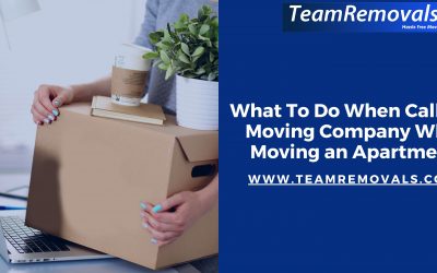 What To Do When Calling a Moving Company NZ – Team Removals